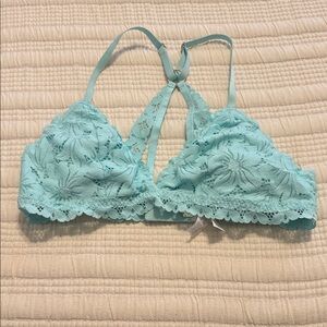 Aerie Lace Bralette in Soft Blue